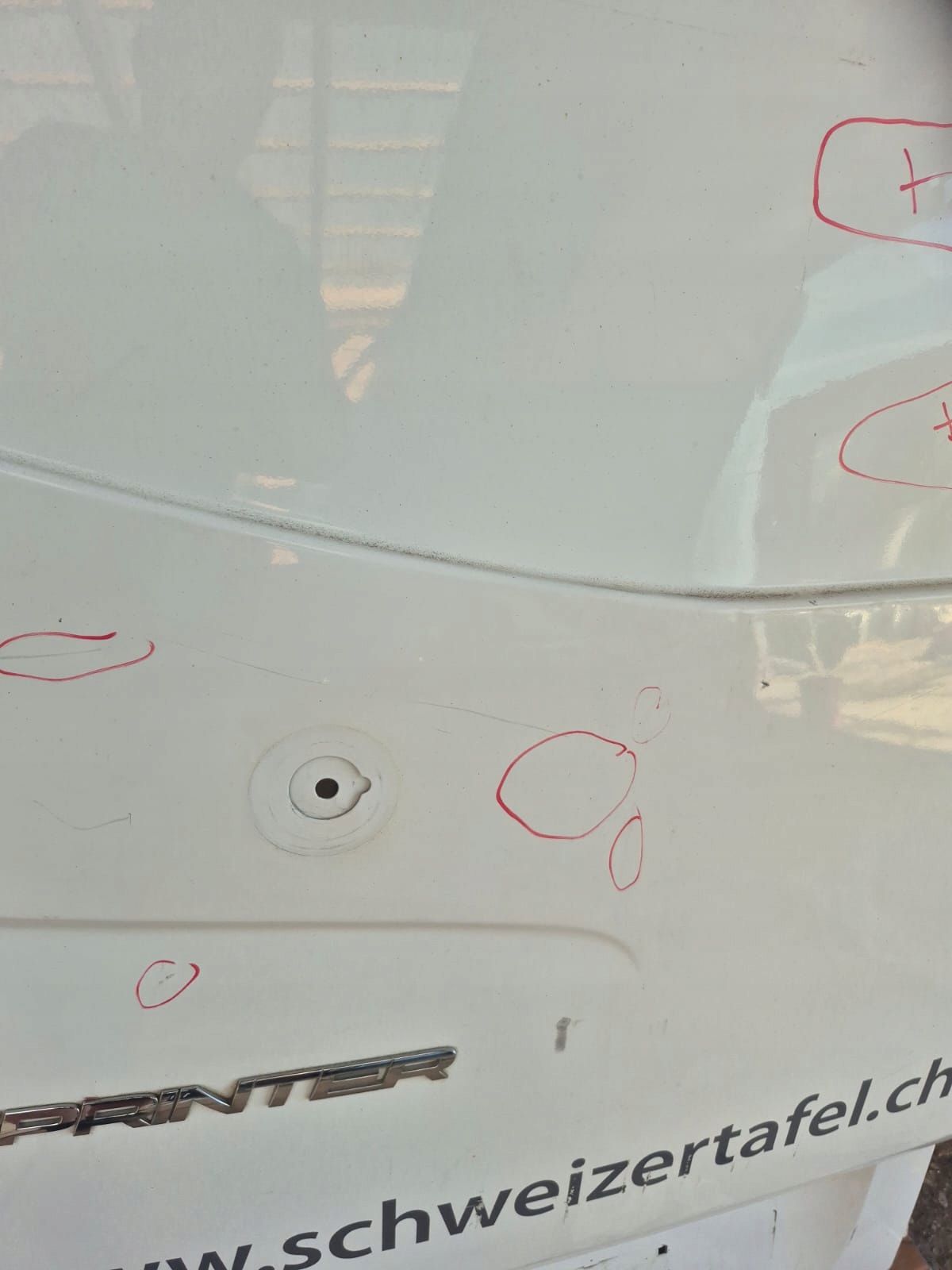 MERCEDES SPRINTER W906 06- Tür links heck hinten