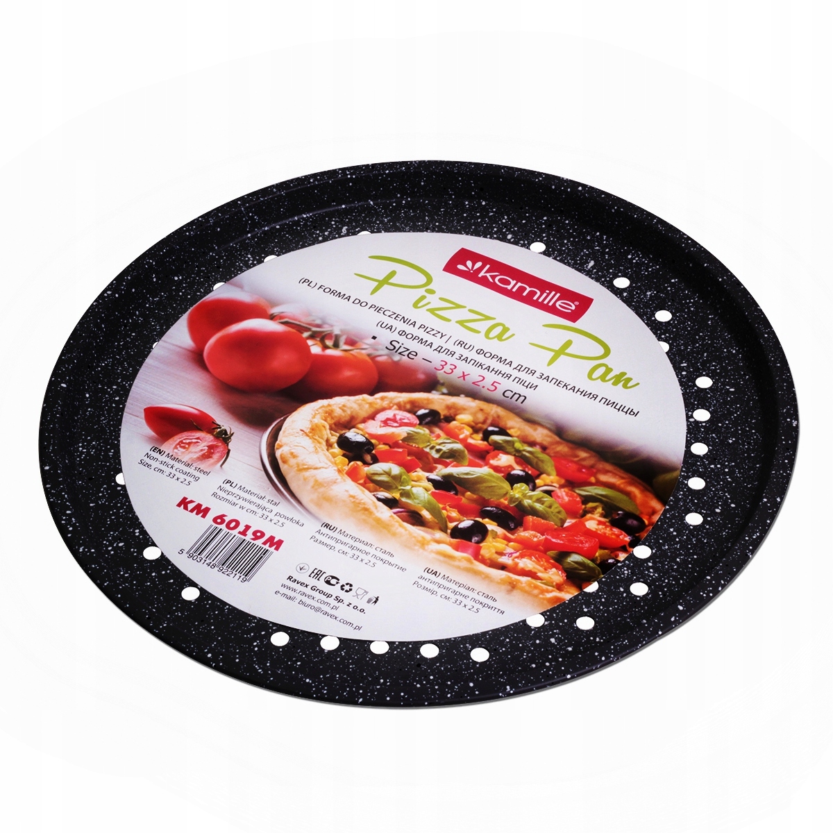 

Forma Blacha do pieczenia Pizzy Pizza 33cm Kamille