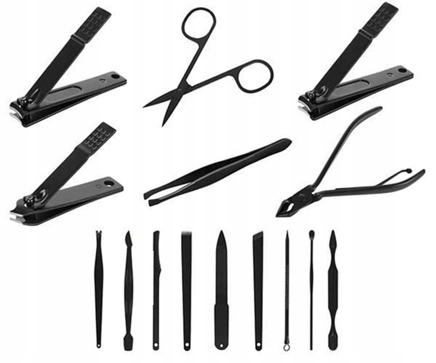 Zestaw Manicure Cążki Nożyczki Paznokci 16el Marka Soulima