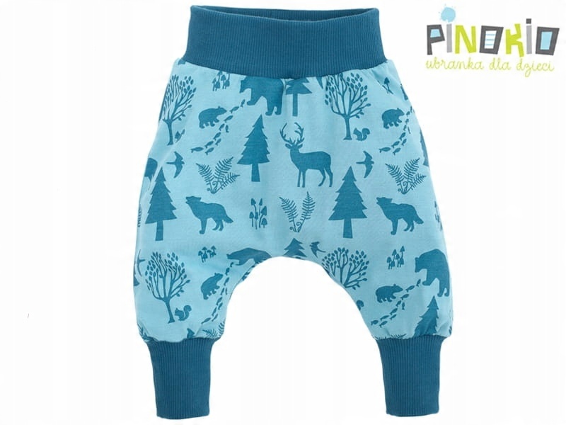 

Pinokio pumpy Dresowe baggy Wild Boy zwierzaki 74