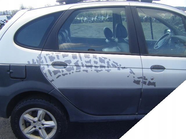 RENAULT SCENIC RX4 00- DRZWI PRAWE TYLNE - GOŁE