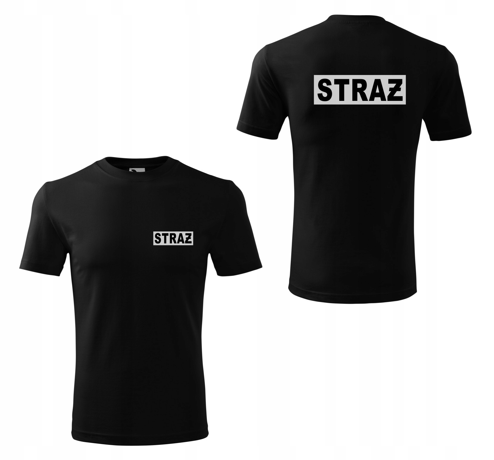 

Koszulka Męska Straż Pożarna Odblask T-shirt XXL