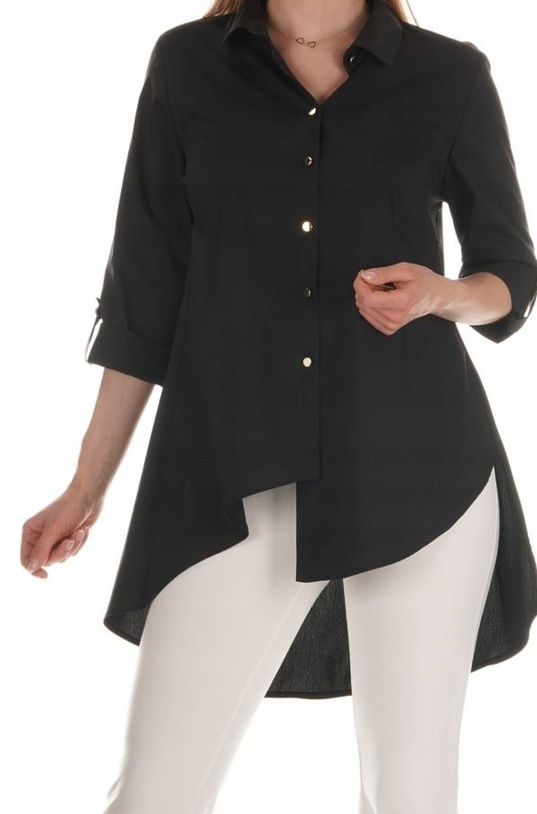 Bluzka koszula by Kate czarna r 44