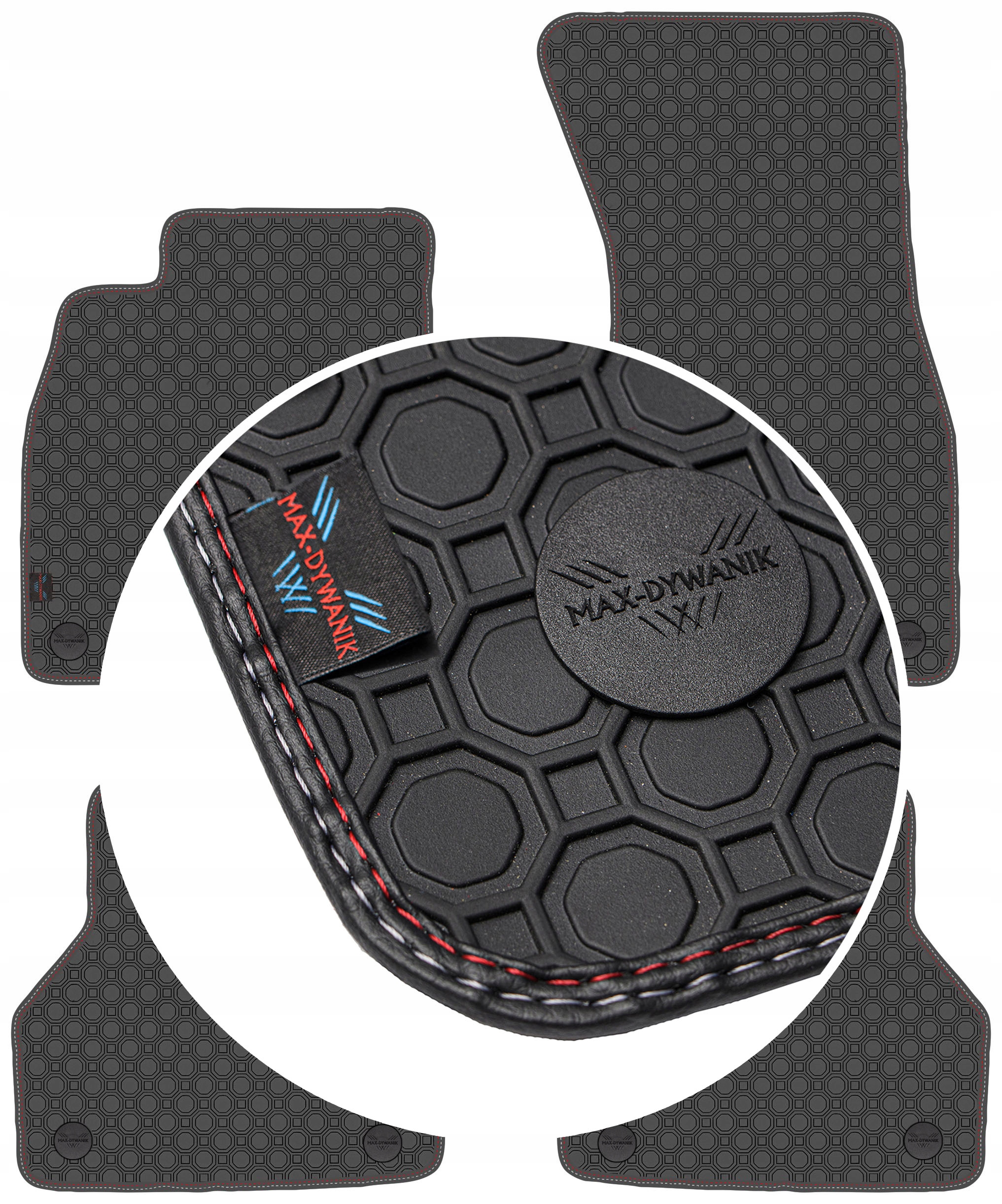 Audi A6 C8 2018 Čierne koberčeky