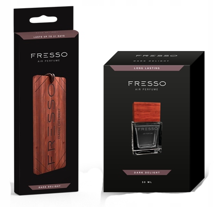 Fresso Dark Delight Perfum + Zawieszka Zapach
