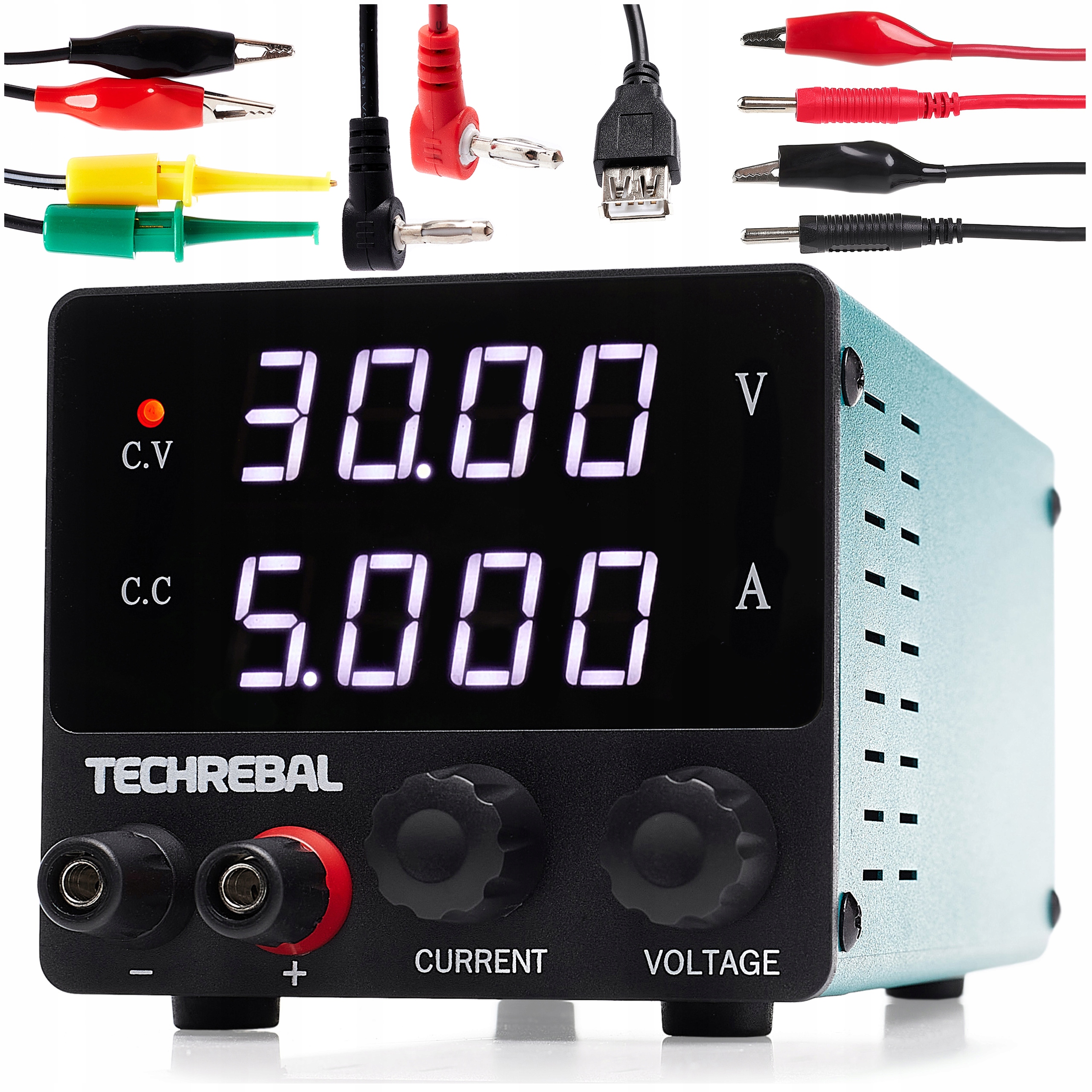 Přesný Laboratorní Napájecí Zdroj Techrebal SPS-F305 30V 5A