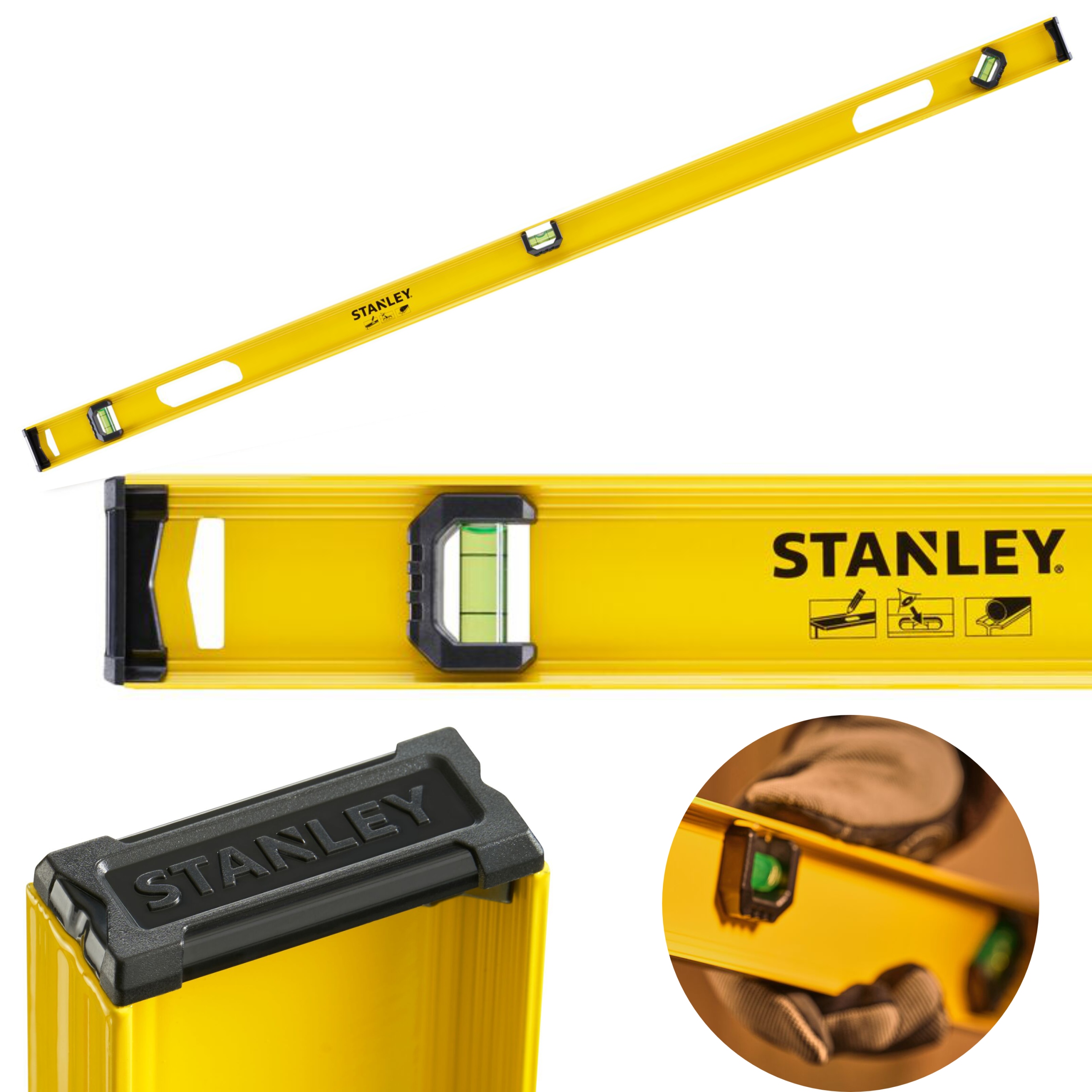 POZIOMICA Stanley I-BEAM Basic 120 cm 0-42-076 POZIOMNICA