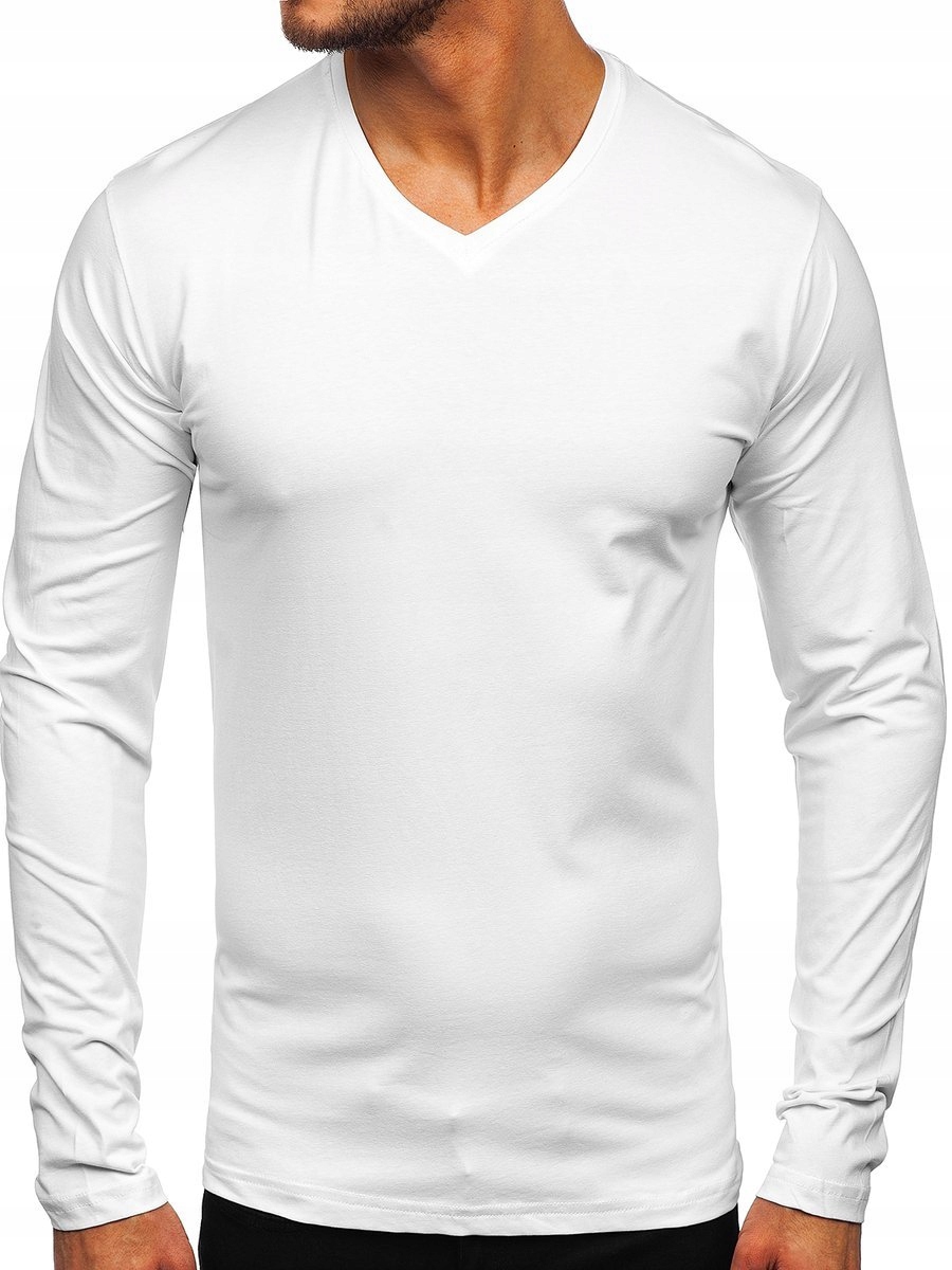 

Longsleeve Męski Koszulka Biała 172008 ROZMIAR_2XL