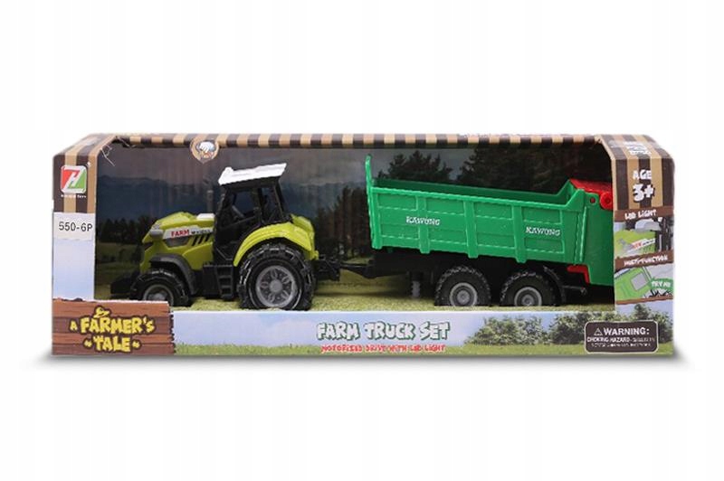 

Traktor Z Przyczepą Mini Farma Efekty Świetlne