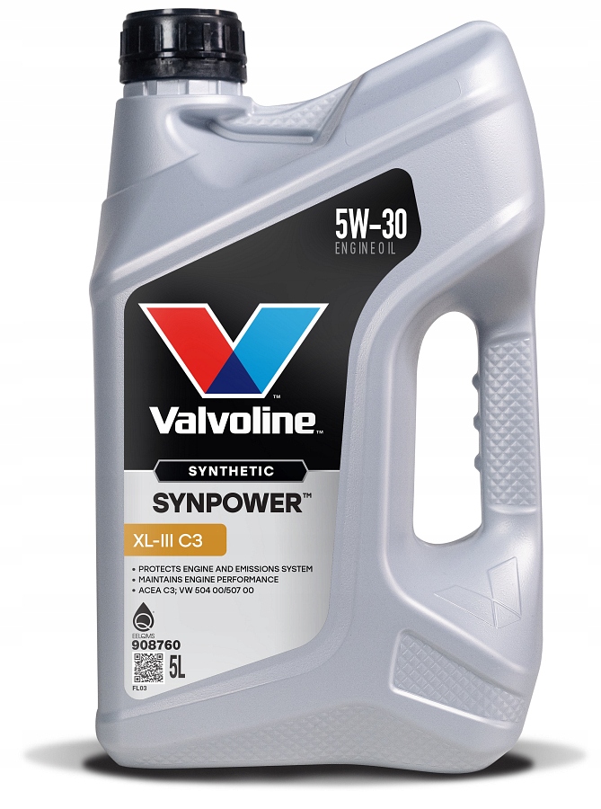 Olej silnikowy Valvoline Synpower XL III C3 5W30 5W-30 5L
