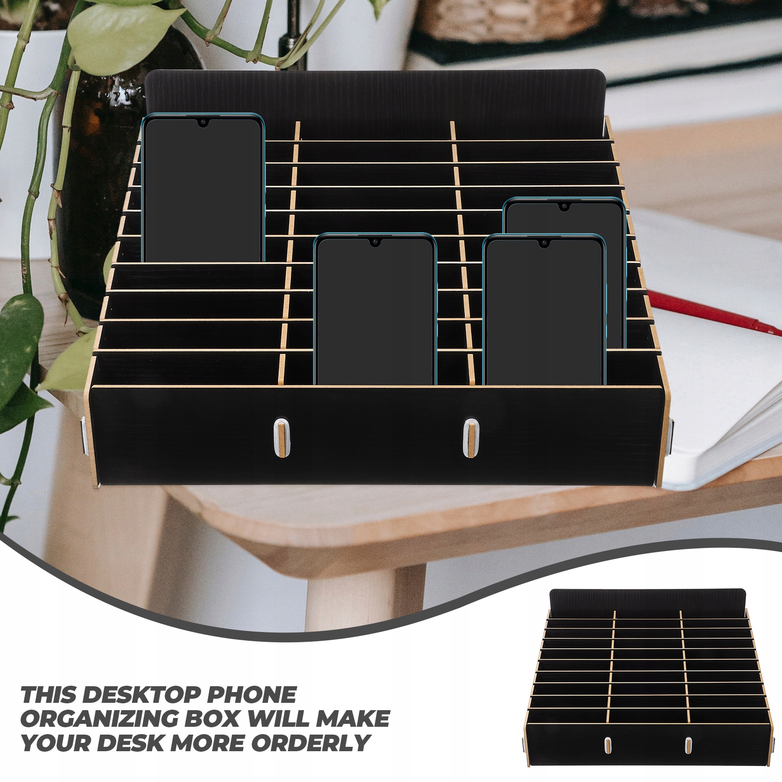 UCHWYT NA TELEFON WIELOFUNKCYJNY PUDEŁKO MOBILNE Marka bez marki