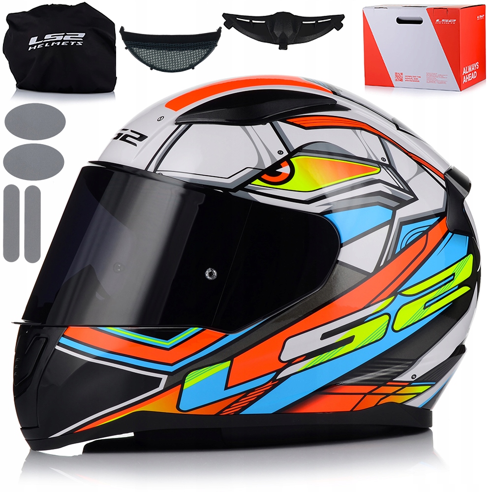 Motocyklová Prilba LS2 FF353 Rapid II Xdron System Pinlock 22.06 2x Sklo