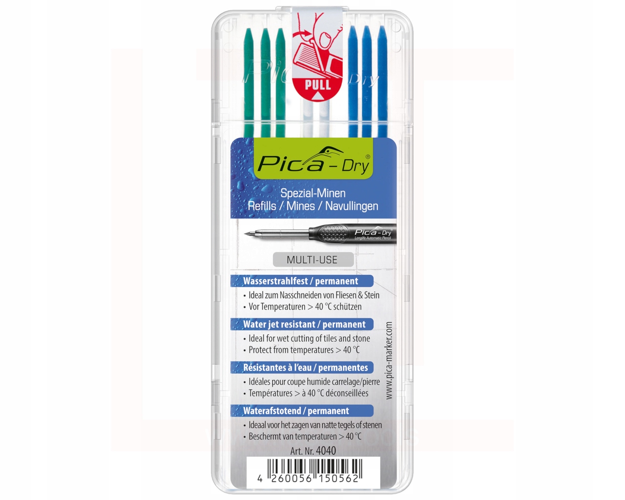 

Wkłady wodoodporne Pica-Marker 4040