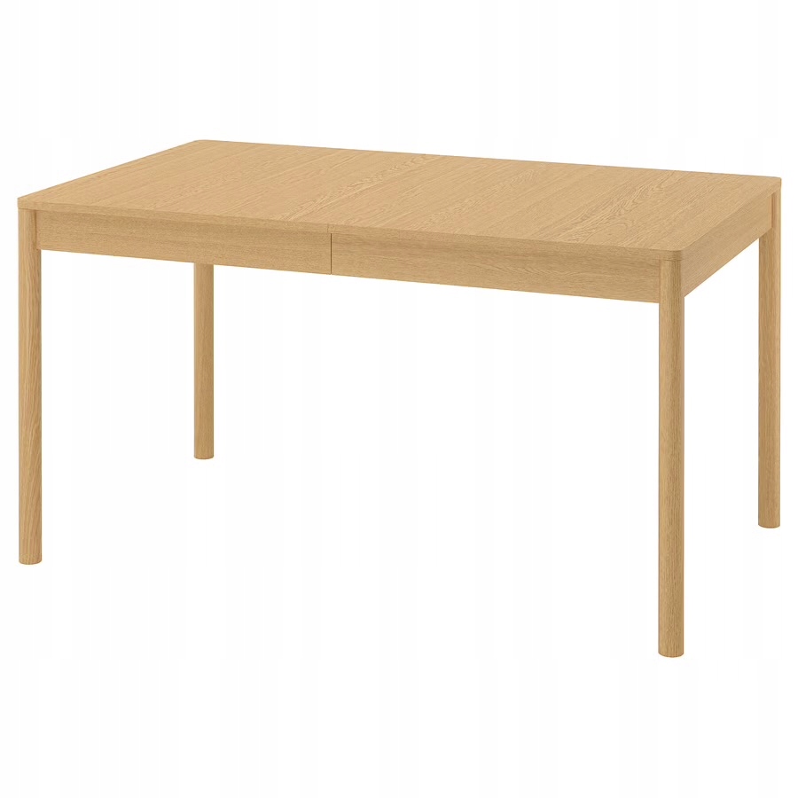 Ikea Tonstad Stół rozkładany, okl dęb, 140/196x85 cm