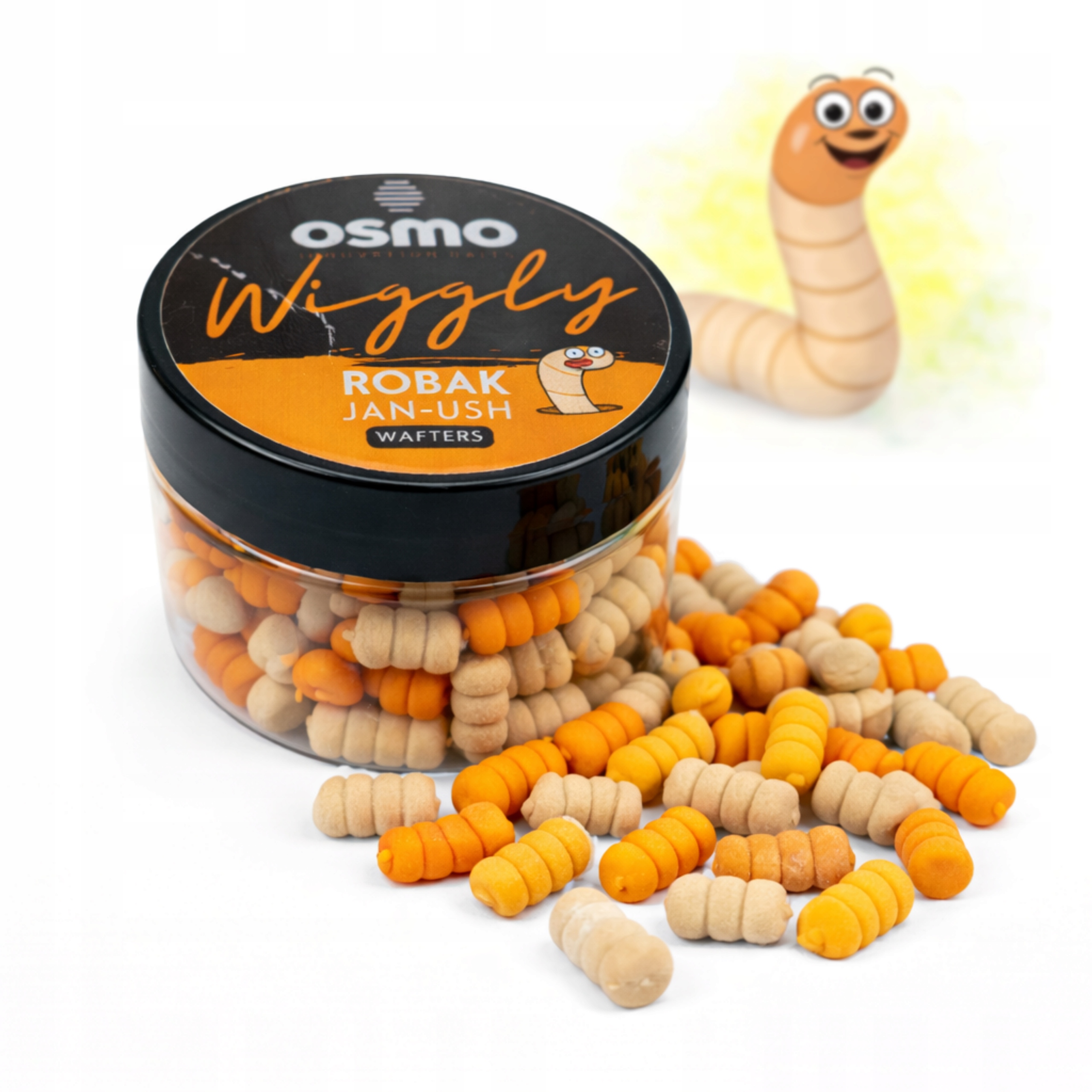 Osmo Wafters Method Feeder Wiggly Mini Robak Jan-Ush