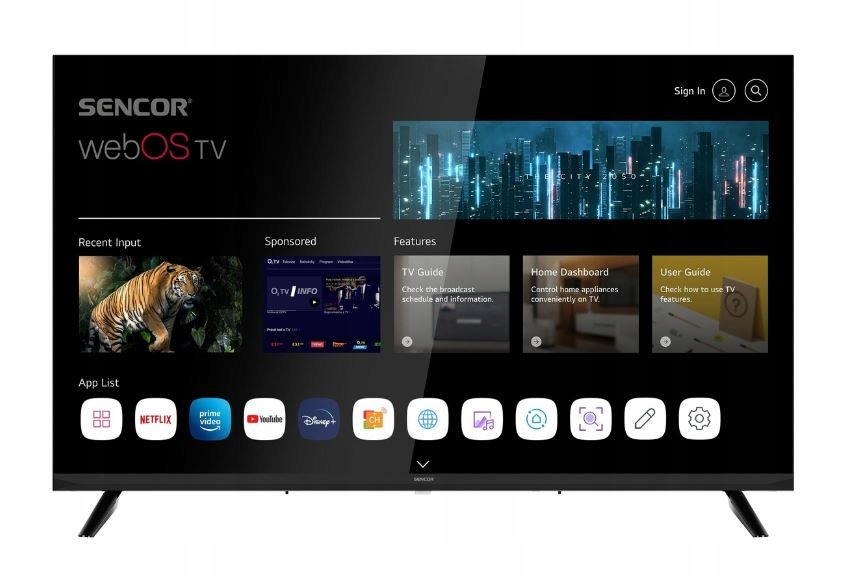 

Telewizor 32" Hd Ready Smart Led Tv Tv DVB-T2