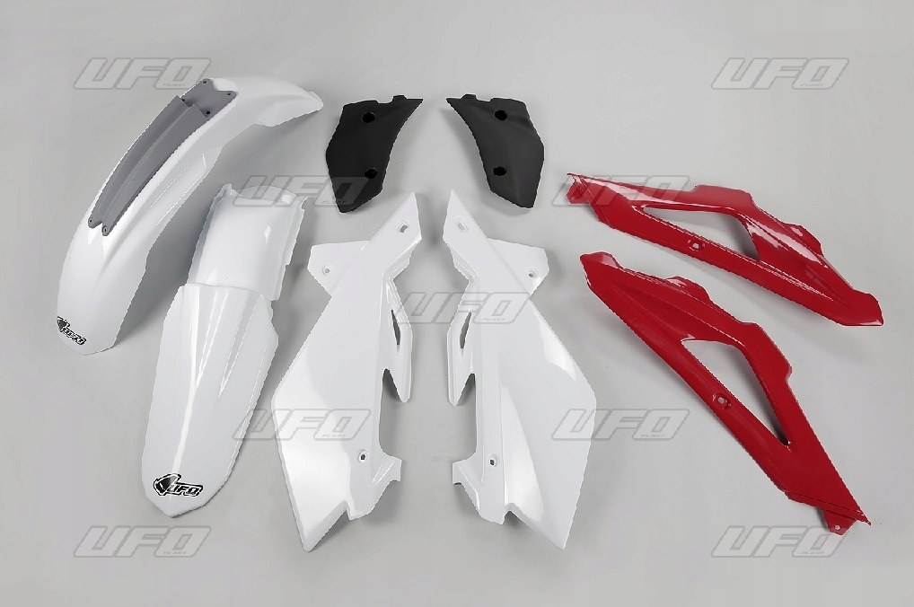 Ufo Sada Plastov Husqvarna Cr 250 2T '09-'13 Farba Oem (biela/červená)