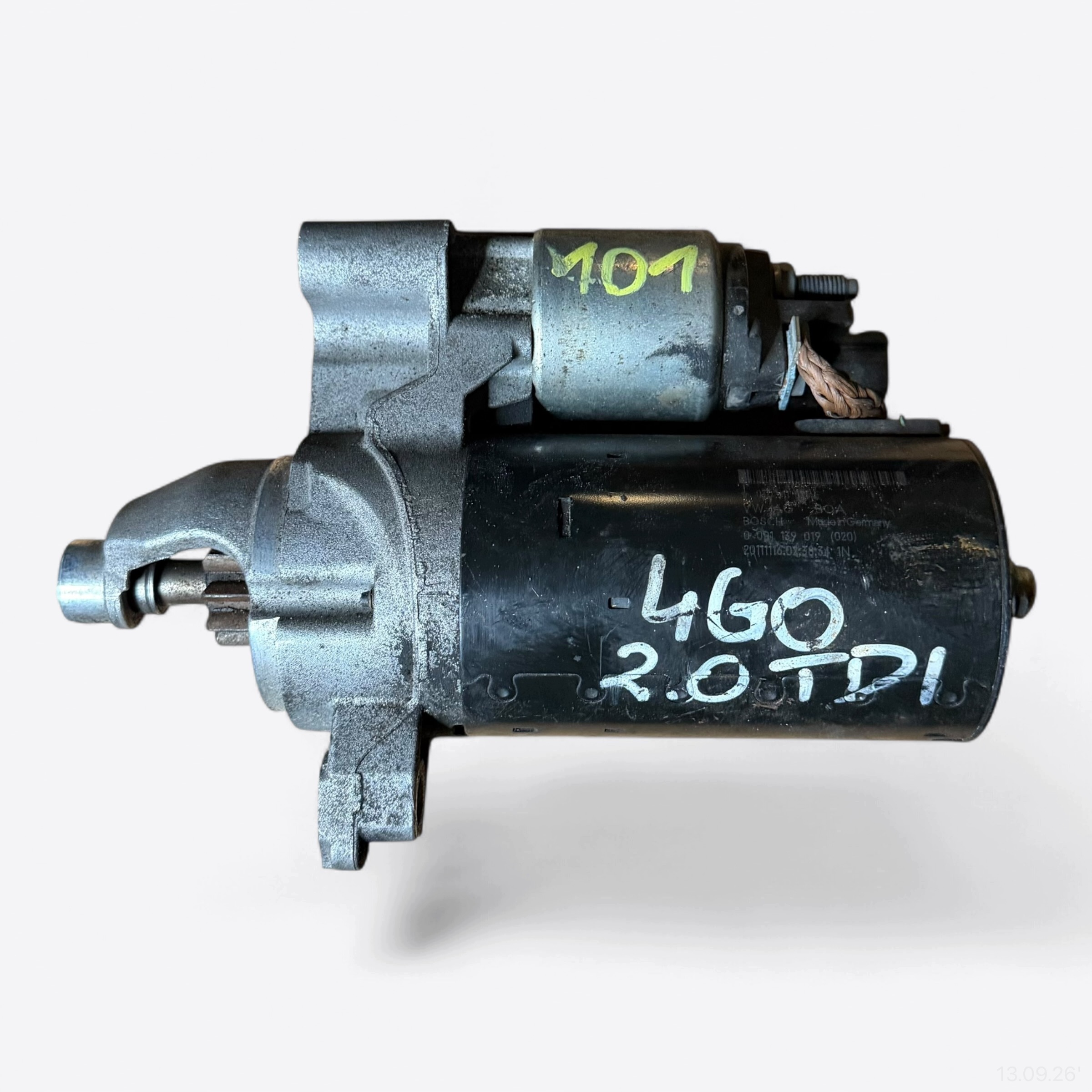 starter STARTER original AUDI A4 B8 03L911021E
