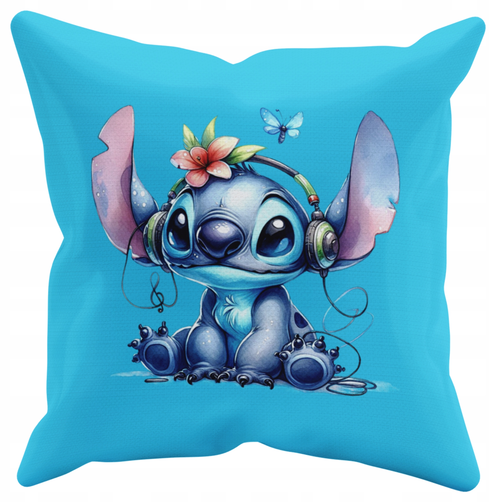 POSZEWKA NA PODUSZKĘ JAŚKA DO PRZEDSZKOLA STICZ SŁODZIAK + IMIĘ GRATIS Kolor dominujący odcienie niebieskiego