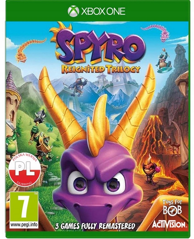 SPYRO REIGNITED TRILOGY PL DUBBING XONE NOWA