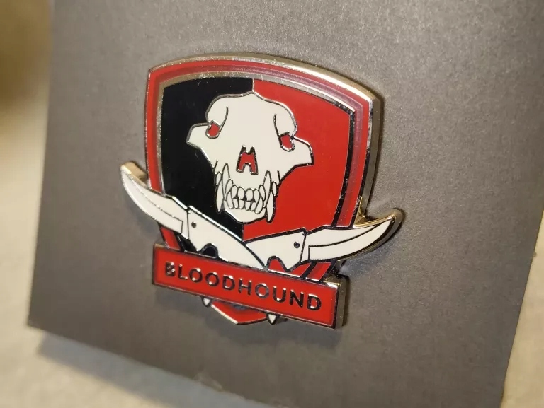 PIN ODZNAKA BLOODHOUND CS COUNTER STRIKE
