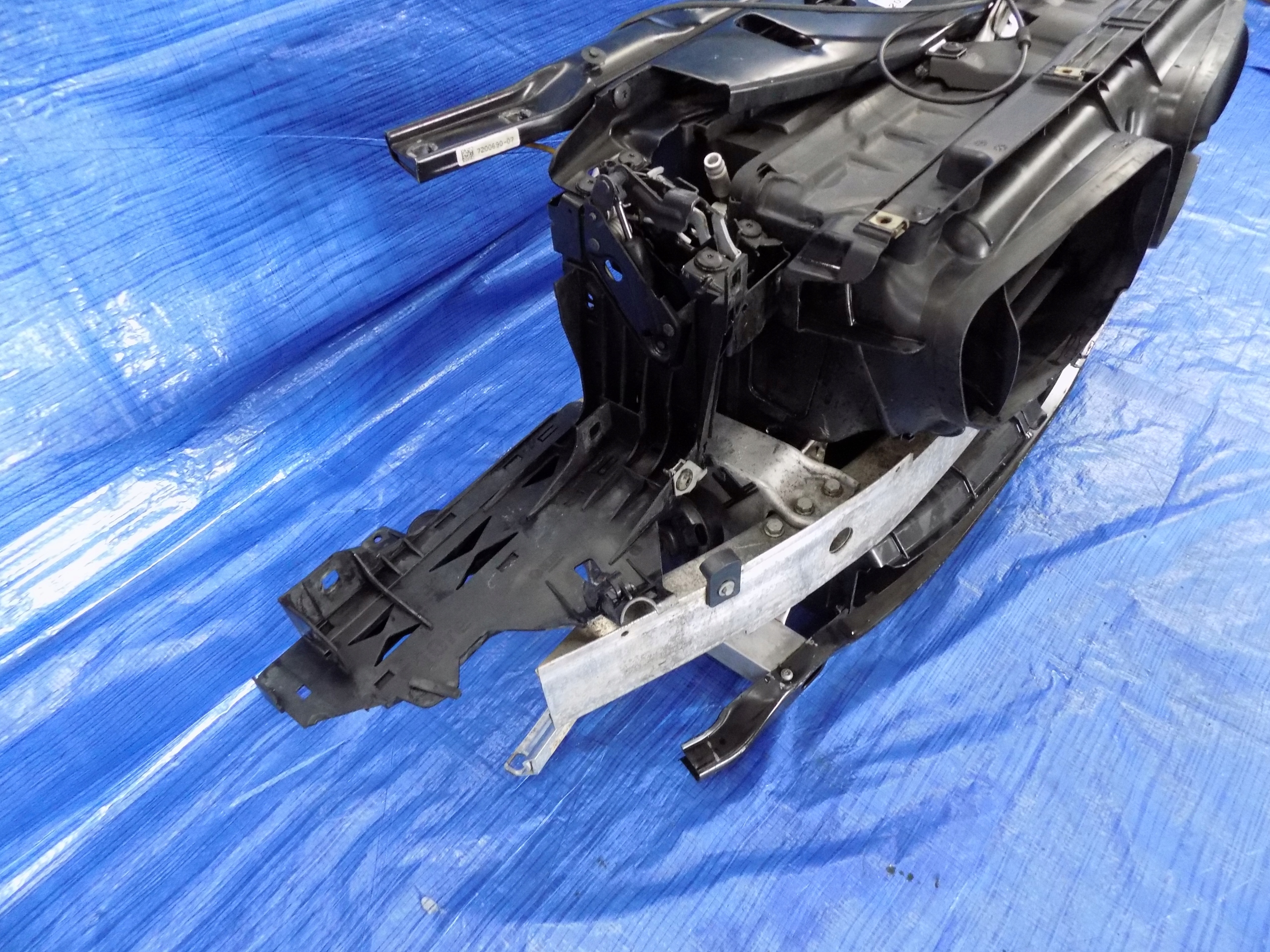 support panel for radiators radiator sider BMW 5 F10 2012R 3,0B