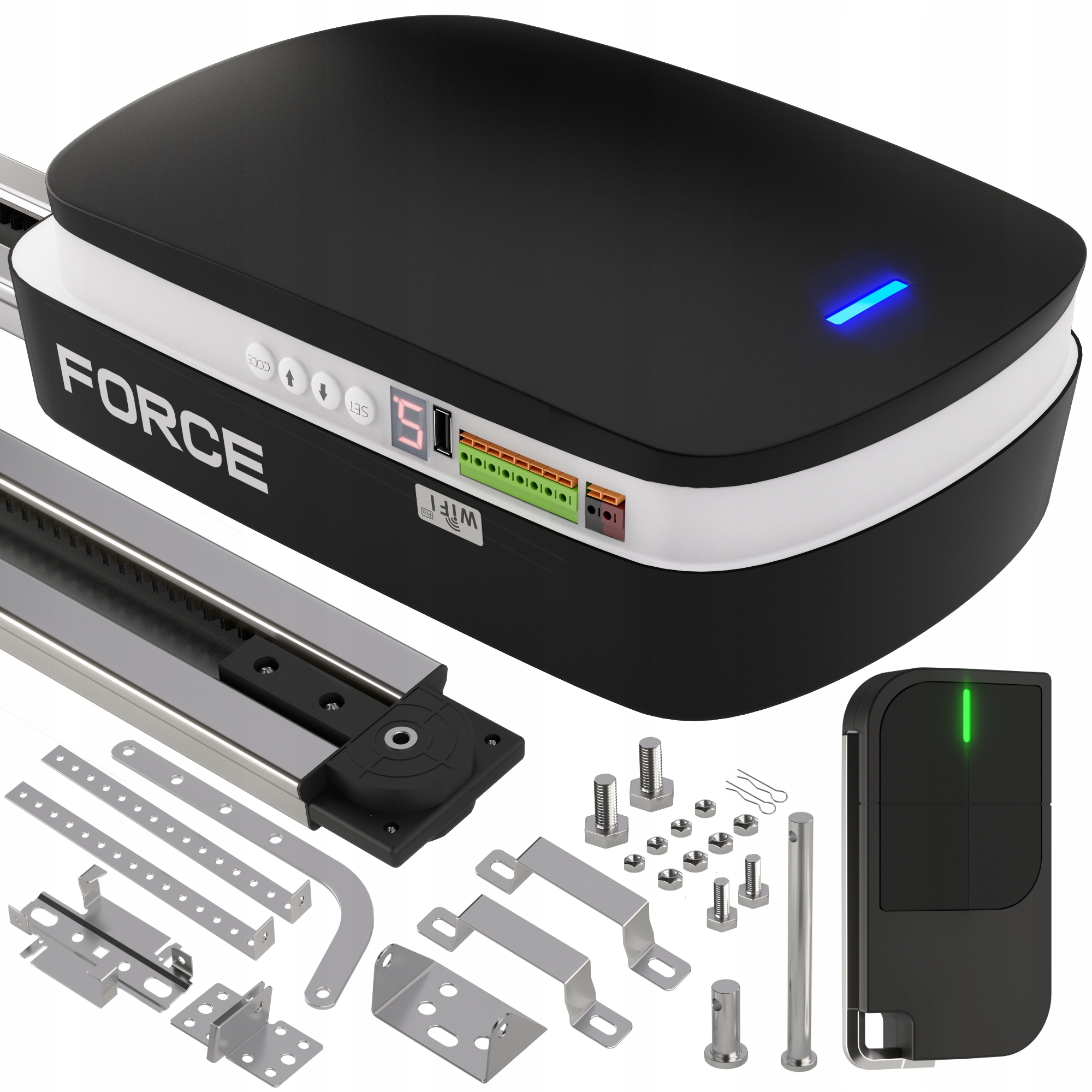 Pohon Pro Garážová Vrata Force Best 1000 Ultra Do 15 m2