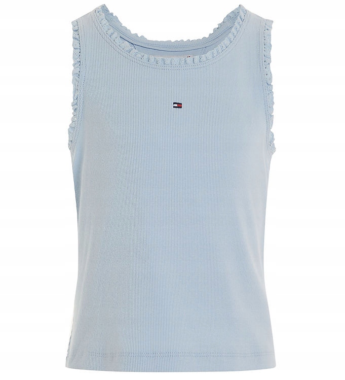 Top prążek jasnoniebieski 176cm Tommy Hilfiger