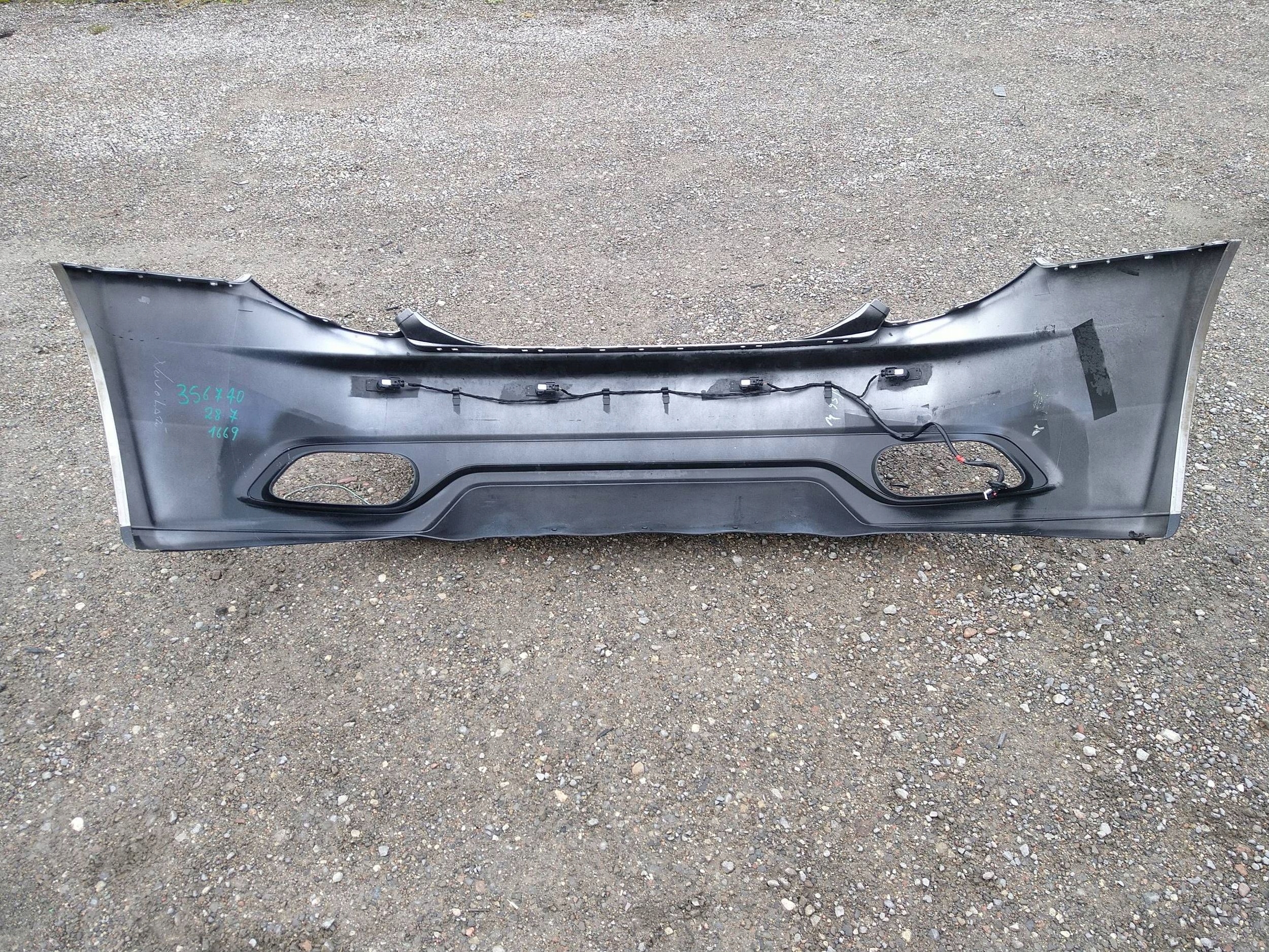 bumper rear part rear complete PDC Maserati GranTurismo 2008r