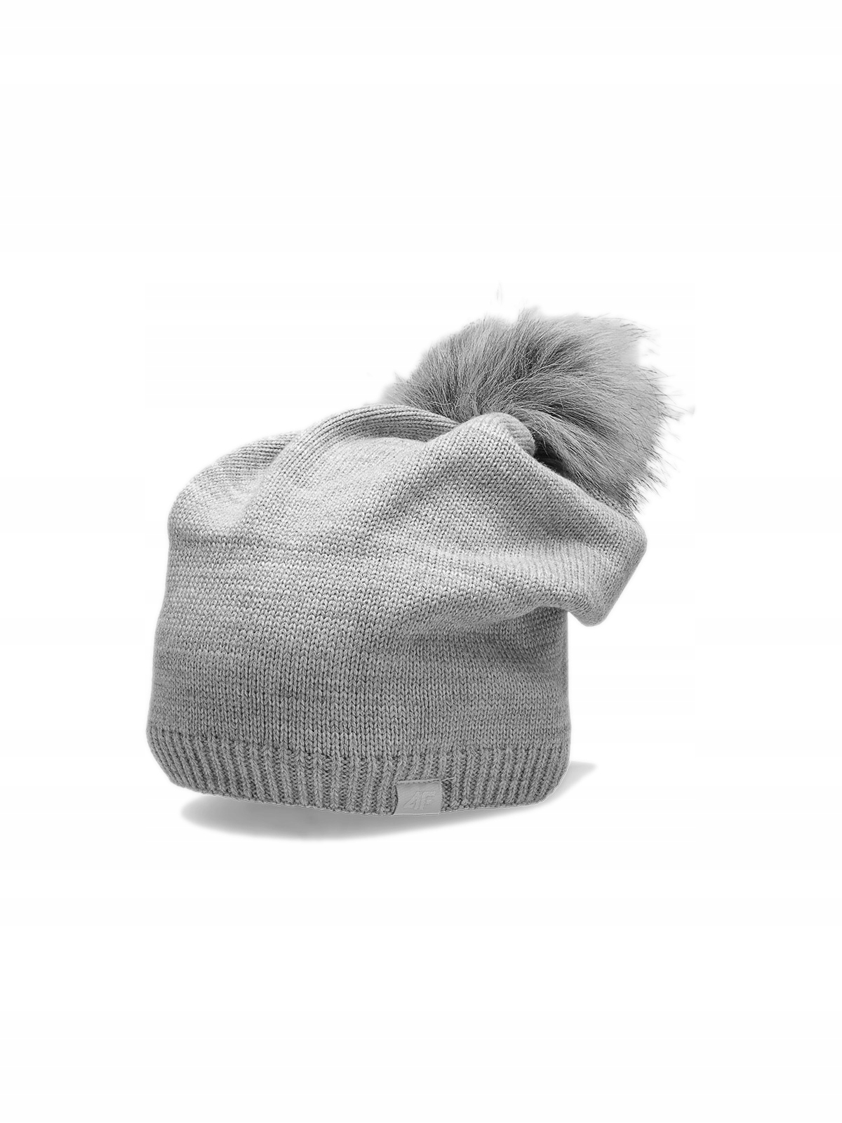 

4F Czapka Damska Zimowa CAD009 Szara One Size
