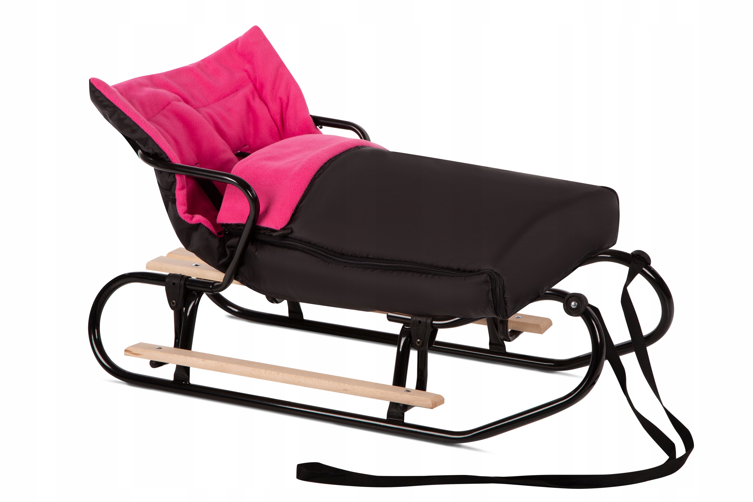 

Sanki dla dzieci z śpiworkiem oparcie podnóżki