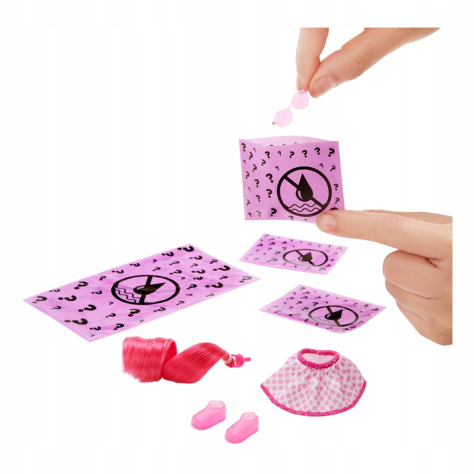 BARBIE CHELSEA KOLOROWA NIESPODZIANKA MONOCHROM Seria Color Reveal