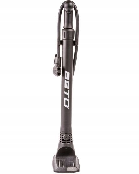 Pompka podłogowa Beto 11 Bar 160 Psi czarna igła do piłek adapter
