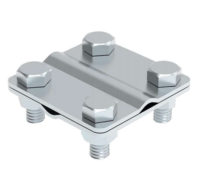  /><h2>☀️Złącze&nbsp;krzyżowe zostało wykonane ze stali ocynkowanej galwanicznie. Stanowi ono element instalacji odgromowej i służy do krzyżowego połączenia drutu odgromowego.</h2><p>Złącze to zostało poddane cynkowaniu zapobiegającemu korozji&nbsp;oraz poprawia trwałość elementu.</p><p>Złącze składa się z dwóch części o grubości 2 mm, skręcanych ze sobą za pomocą 4 śrub M8.</p><p><b>Specyfikacja:</b></p><p><b>✅</b>Wykonane ze stali ocynkowanej galwanicznej</p><p><b>✅</b>Wymiary: 57x57x9mm</p><p><b>✅</b>Śruba: M8 × 20</p><p><b>✅</b>Typ: <b>1.1</b></p><img src=