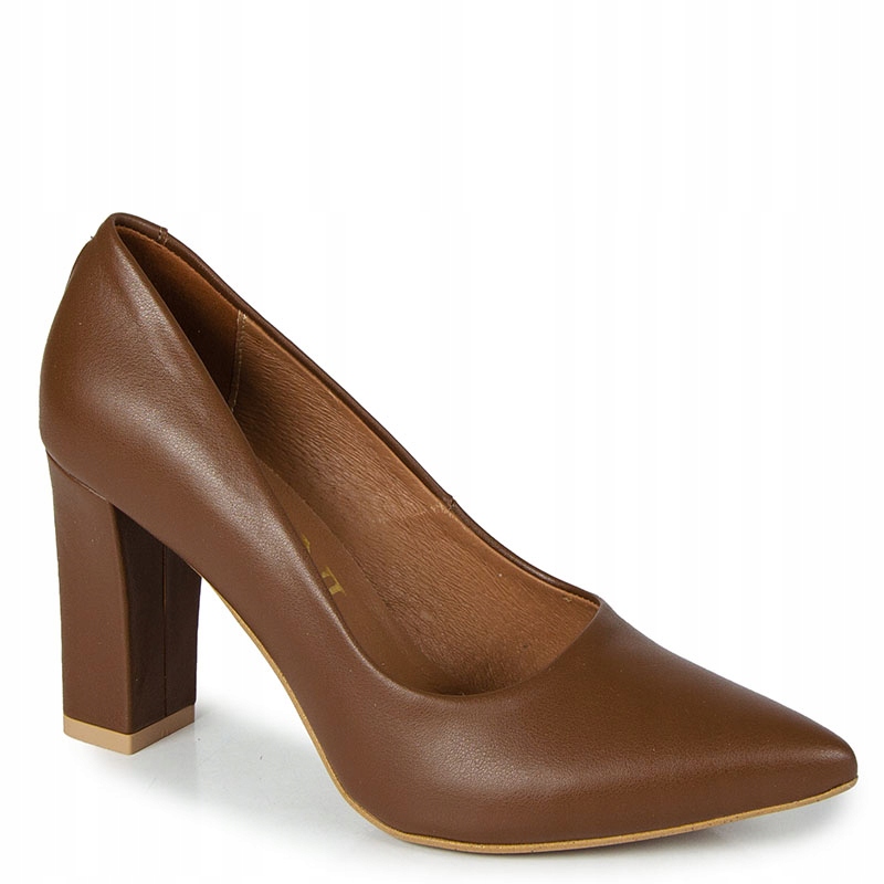 LaRoni 2453 Čelovka Sloupek Kůže Lico Hnědá 37