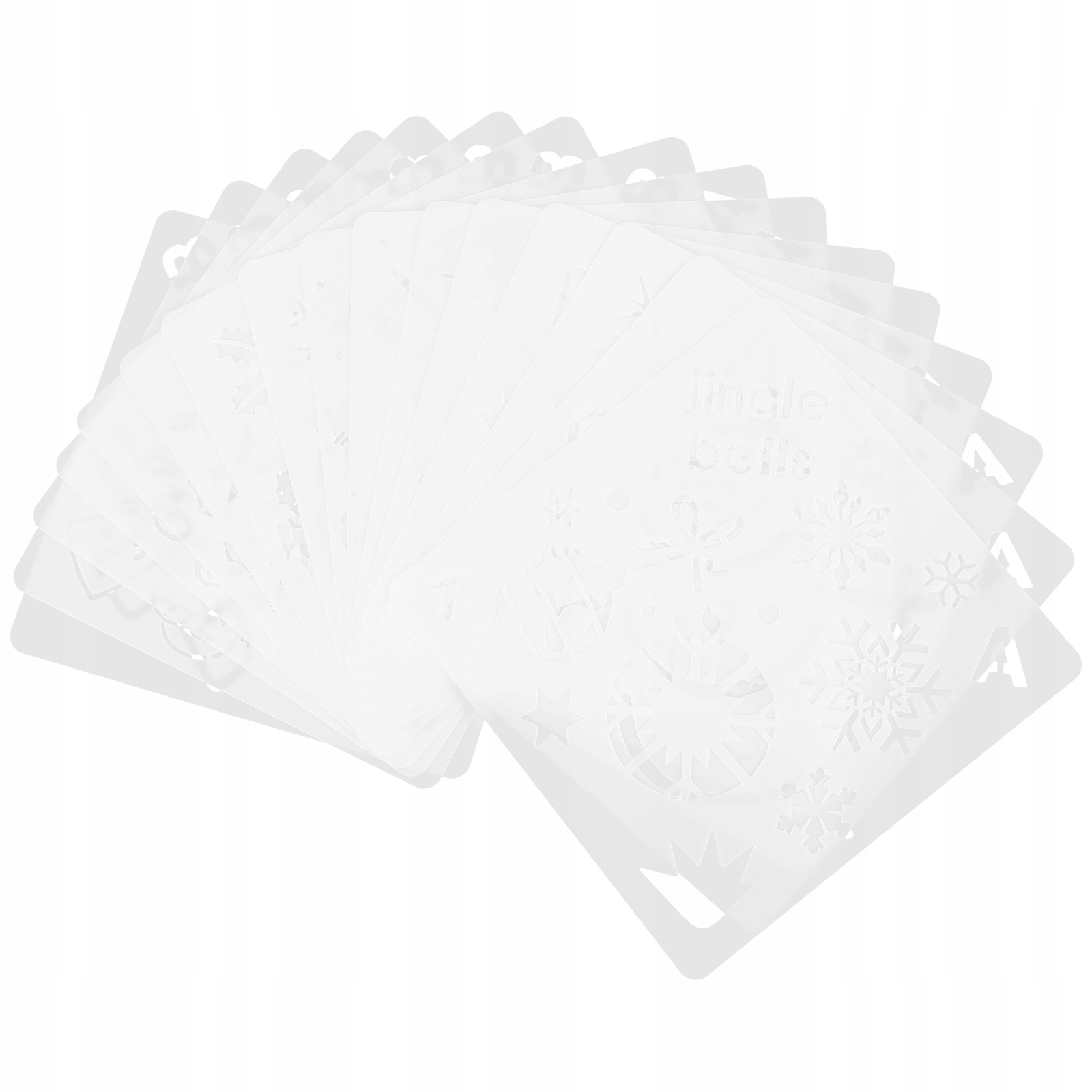 16 sztuk Szablony świąteczne do drewna Marka inna