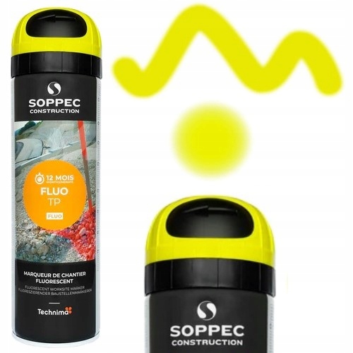 

Farba geodezyjna Soppec Fluo Tp 12mies Żółta 500ml