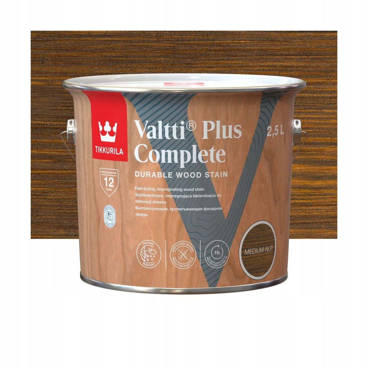 Tikkurila VALTTI PLUS COMPLETE 2,5l MEDIUM NUT