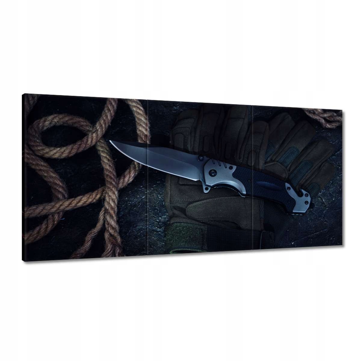 Obrazy 180x90 Taktický survivalový nôž