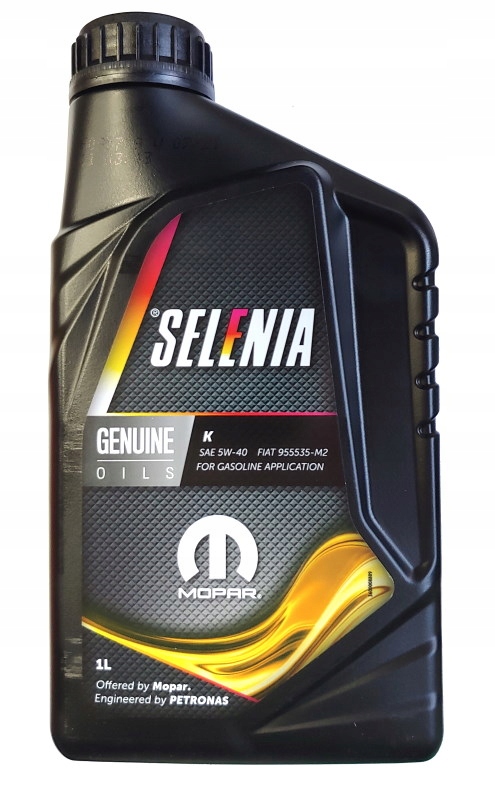 SELENIA K 5W40 1L OLEJ PETRONAS DO FIAT API SM SEL5W401LSM za 51,99 zł ...