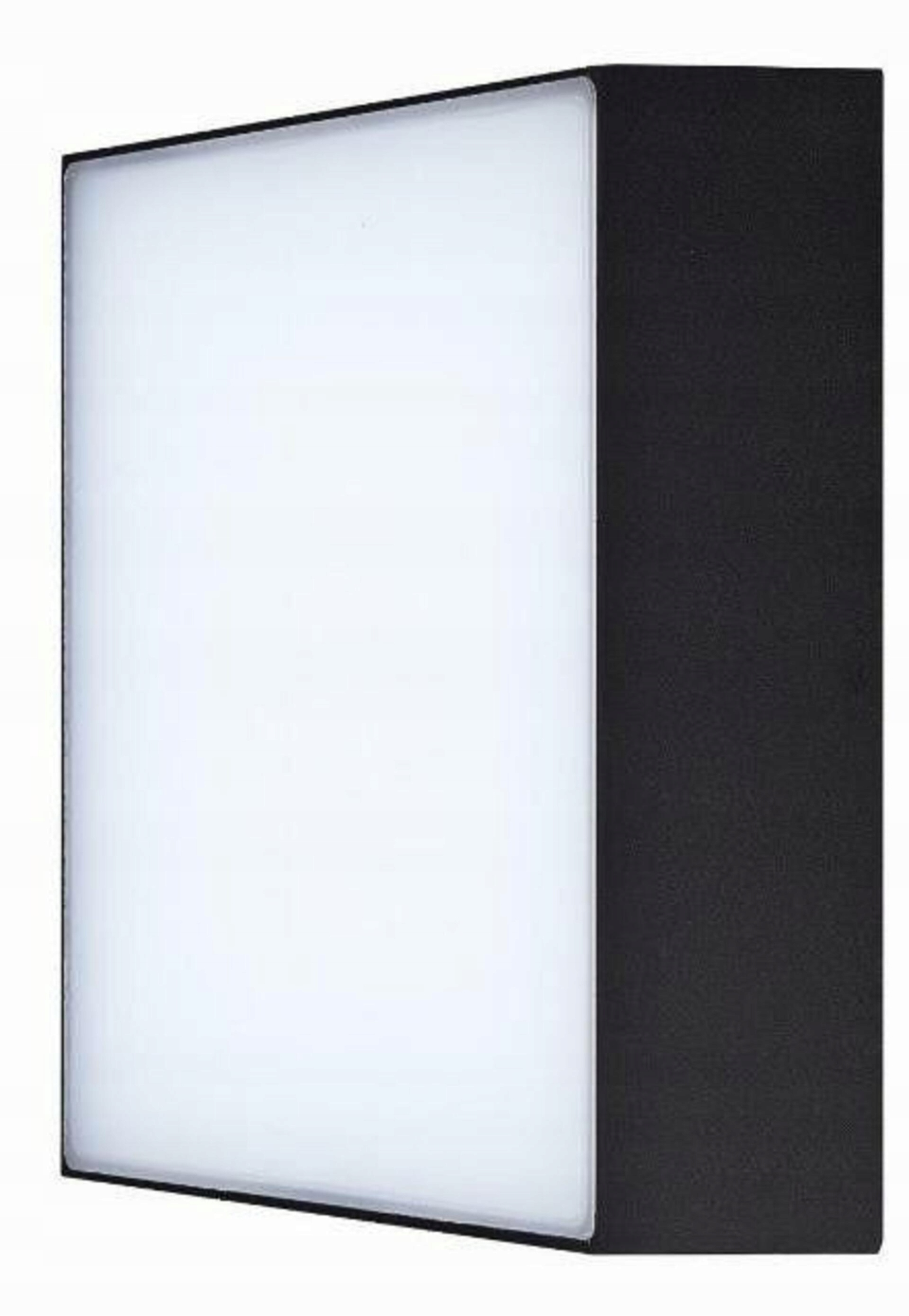 AZzardo AZ4496 vonkajšie nástenné/stropné svietidlo Casper Square 3000K čierna