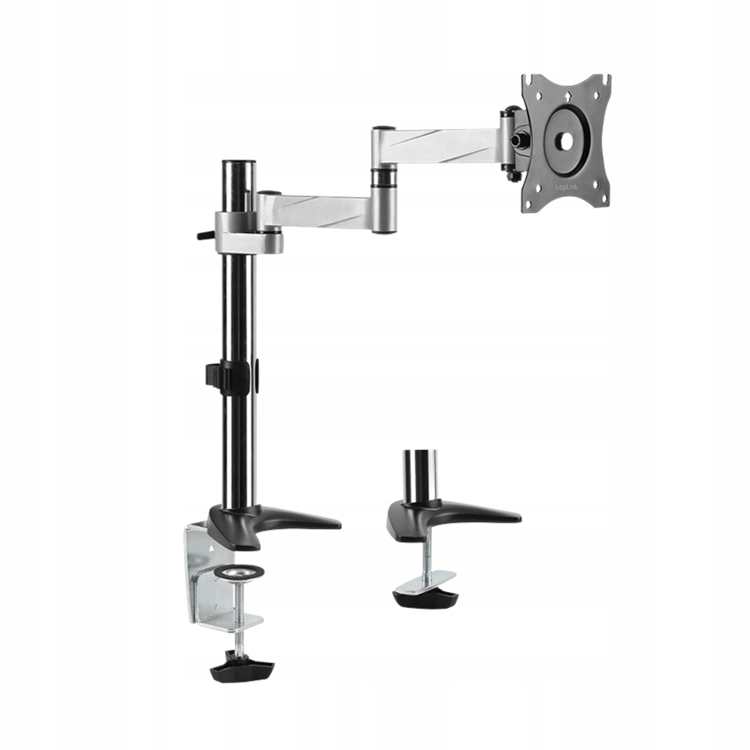 Držák na stolní monitor 13-27 palců Vesa otočný hliníkový LogiLink