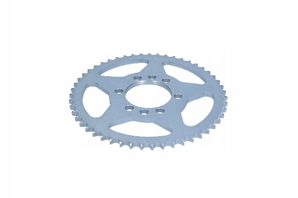 ZĘBATKA NAPĘDZANA TYŁ MOTO. STALOWA OCYNKOWANA SREBRNA