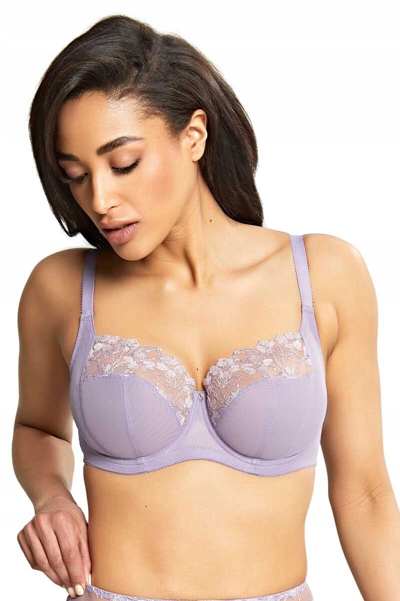 Panache Podprsenka balkonetka krajková Emilia 10444 lilac 85F