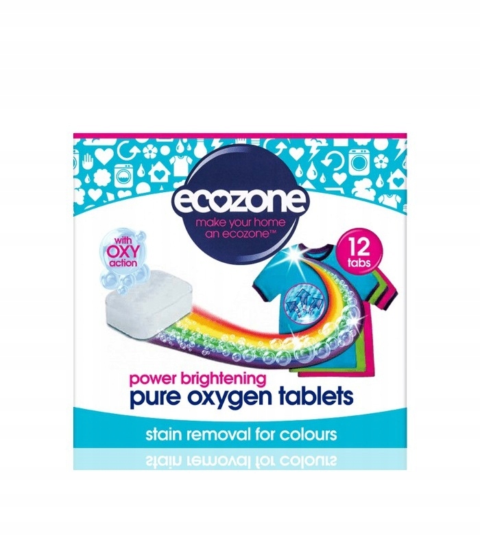 

Ecozone Pure oxygen Odplamiacz do kolorów 12 tab.