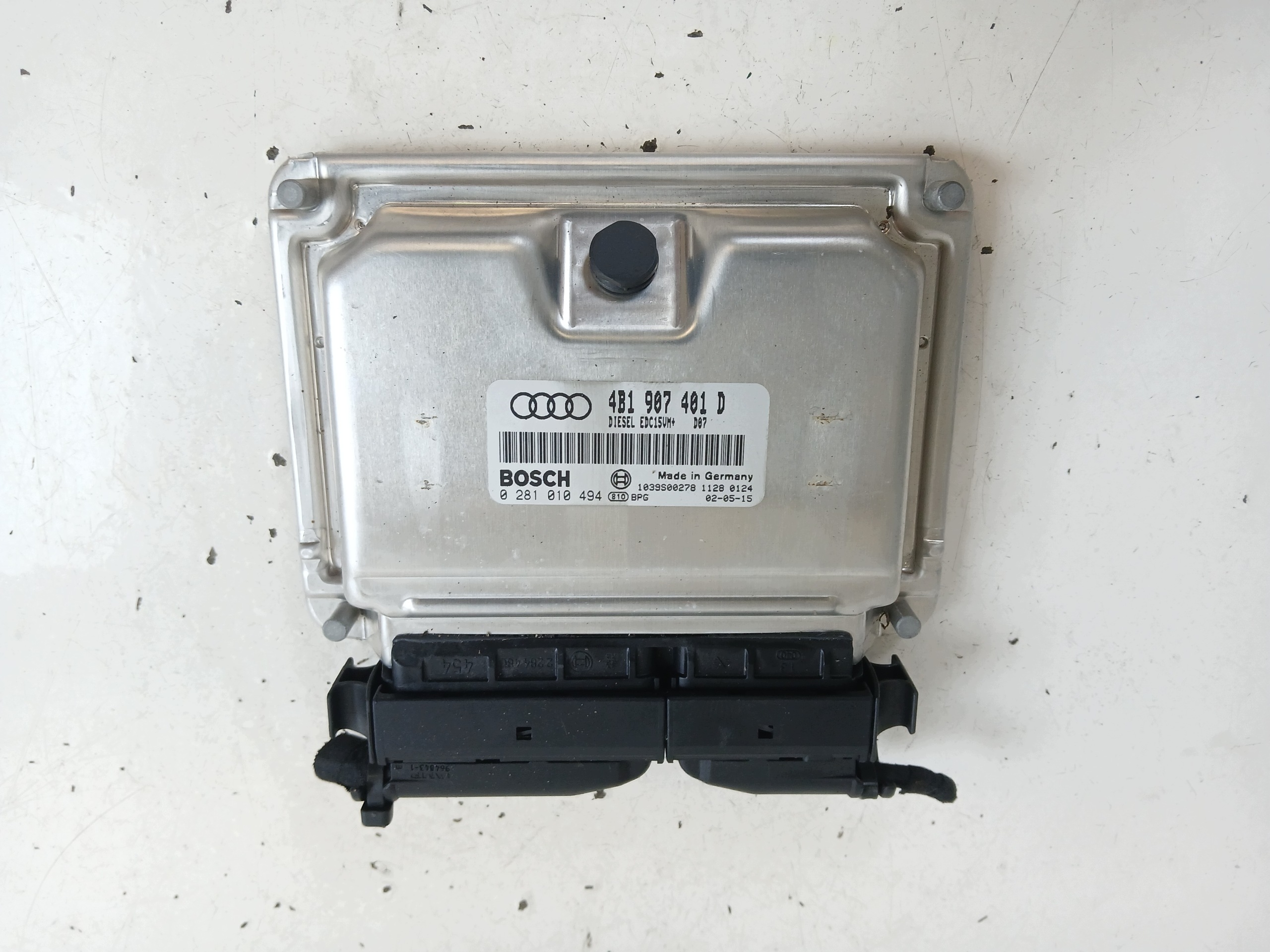 AUDI A6 C5 2.5 TDI control unit of the engine 4B1907401D