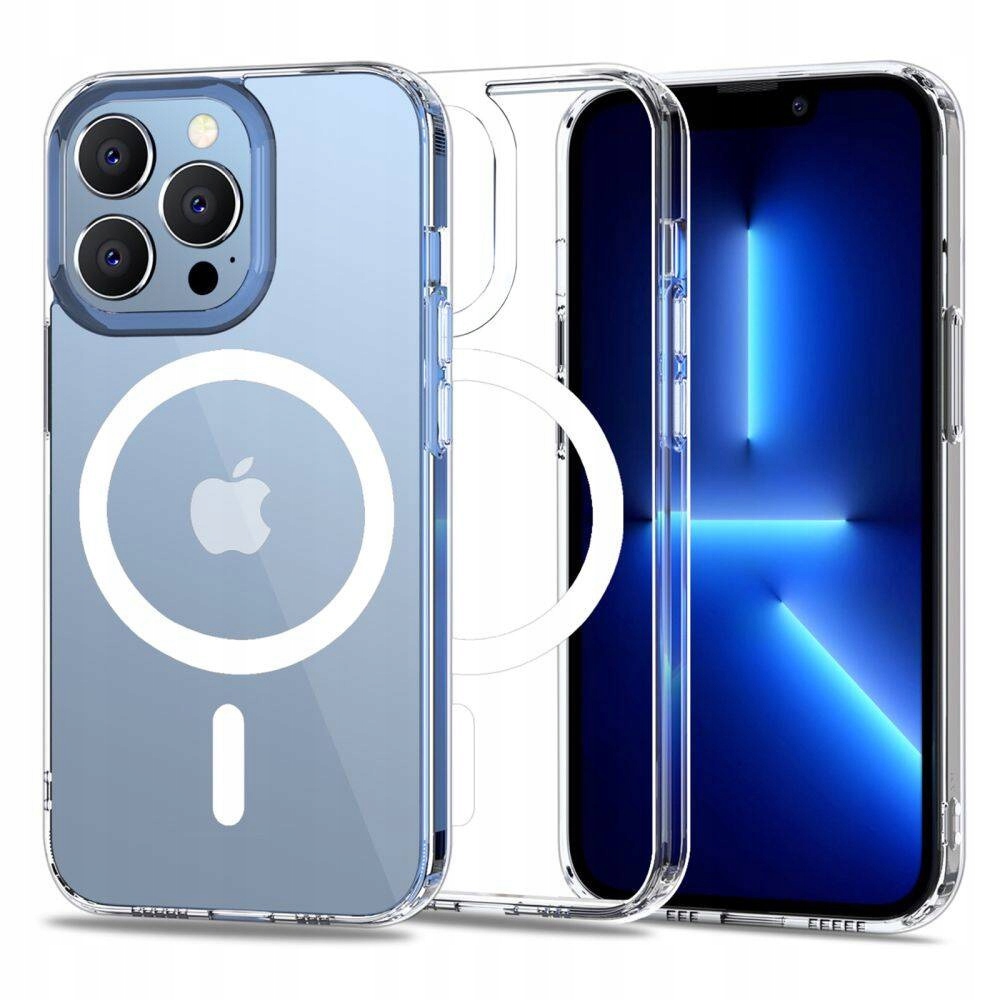 Etui do iPhone 13 Pro Tech-Protect Magmat MagSafe Clear transparentne