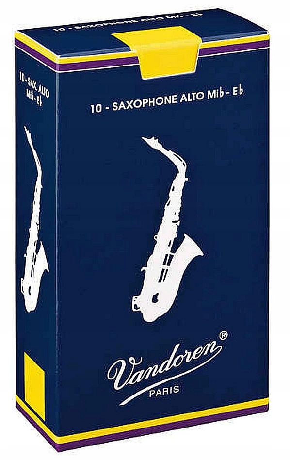 Vandoren 10 ks tvrdost 1.5 ladička na saxofon