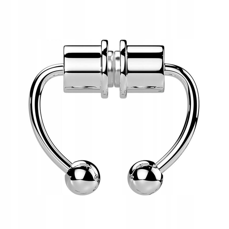 

Fake do septum magnetyczny srebrny