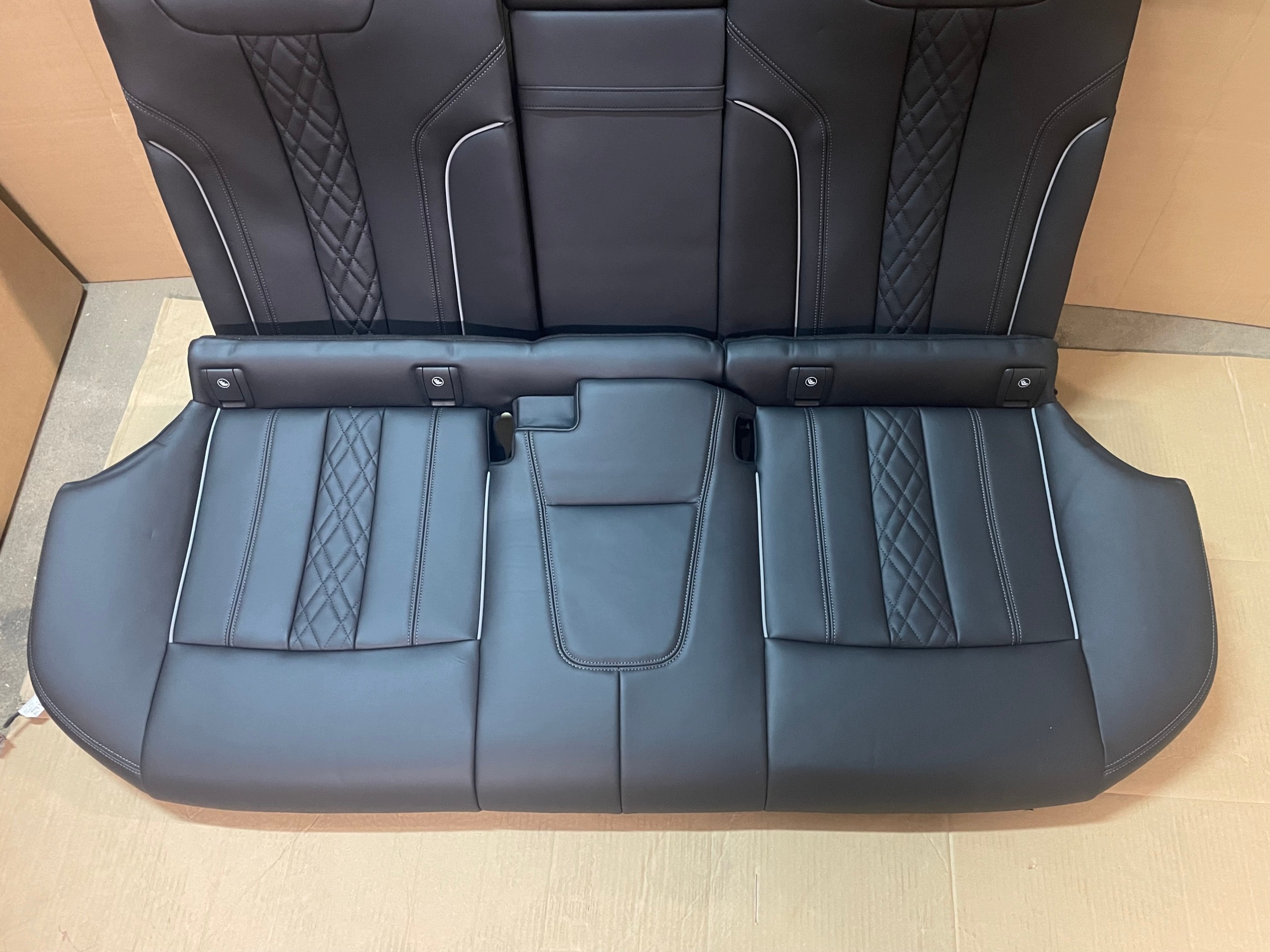Sitz heck GRZANA Leder NAPPA BMW 5 G30 LCI